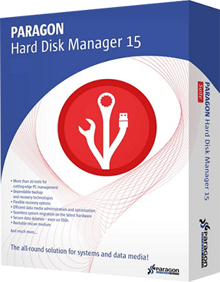 Paragon Hard Disk Manager 15 Suite v10.1.25.294 + Recovery Boot Medias - Eng