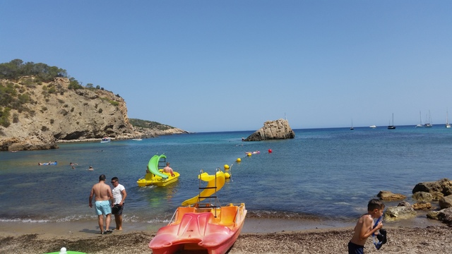 IBIZA, explorando la isla y sus calas - Blogs of Spain - Cala Xarraca e Ibiza Puerto (3)