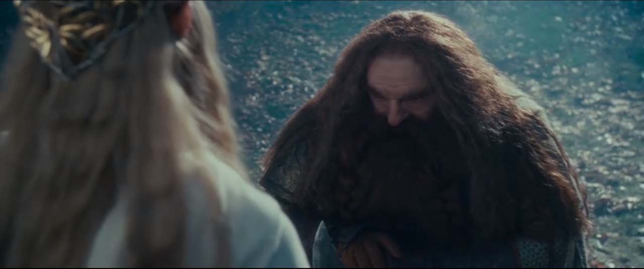 31 Lord Of The Rings Facts Every Fan Should Know - When the Fellowship is about to leave Lothlórien, Galadriel orders Gimli to ask for a gift (this can be seen in the extended edition of the movie). He asks for a single strand of Galadriel's hair, she then proceeds to cut three of them and gives them to Gimli. That brings a deep and significant meaning to this gift, is the fact that she was asked for the same thrice by the most badass of all the elves that ever lived, Fëanor, but she always refused.