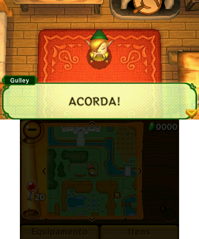 The legend of Zelda A Link Between Worlds - Nintendo 3DS Tradução Português  do Brasil 