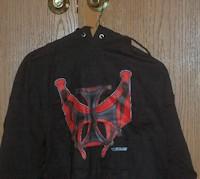 Gothic iron cross colored hoodie