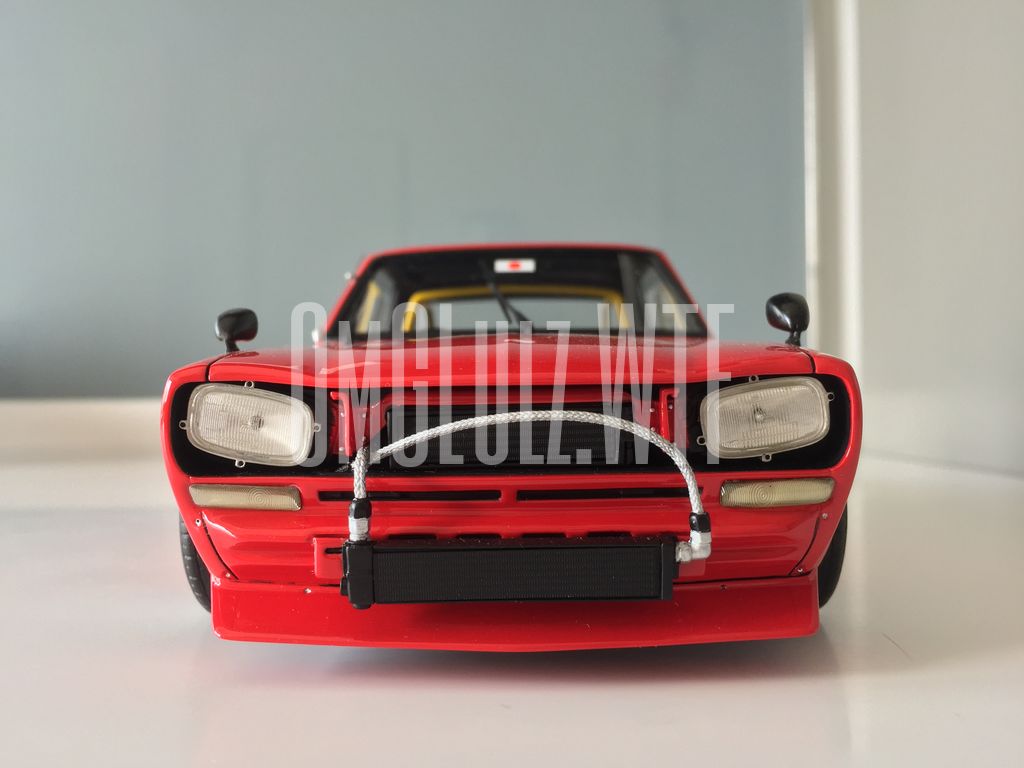 Ignition Model 1:18 LB-Works Hakosuka 2Door Red - OmG Lulz WTF!