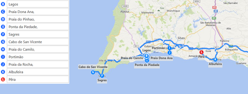PORTUGAL - ALGARVE - Diarios, Noticias y Tips - Itinerarios de 1 a 10 días, Region-Portugal (2)