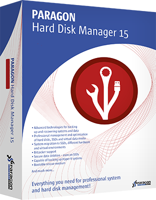 Paragon Hard Disk Manager 15 Premium v10.1.25.294 - Eng