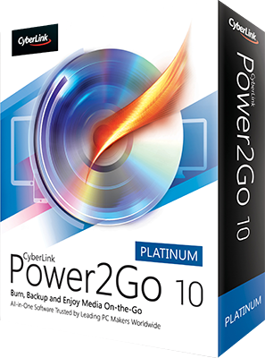 CyberLink Power2Go Platinum v10.0.1518 + Content Pack - Ita