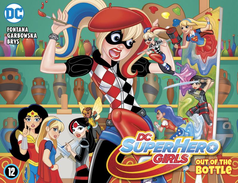 DC Super Hero Girls #1-12 - Out of the Bottle + Special (2017) Complete