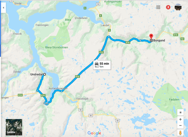 Fiordos Noruegos 2017 - Blogs de Noruega - Día 2. Tren de Flam, Undredal, Borgund, Laerdal, Fjærland y  Glaciar Bøyaøyra (7)
