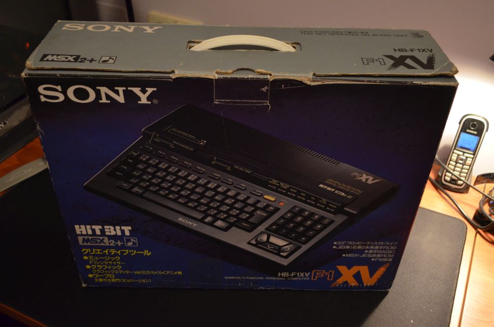 MSX2+ SONY HB-F1XV (ENHANCED MACHINE) | MSX Resource Center (Page 2/2)