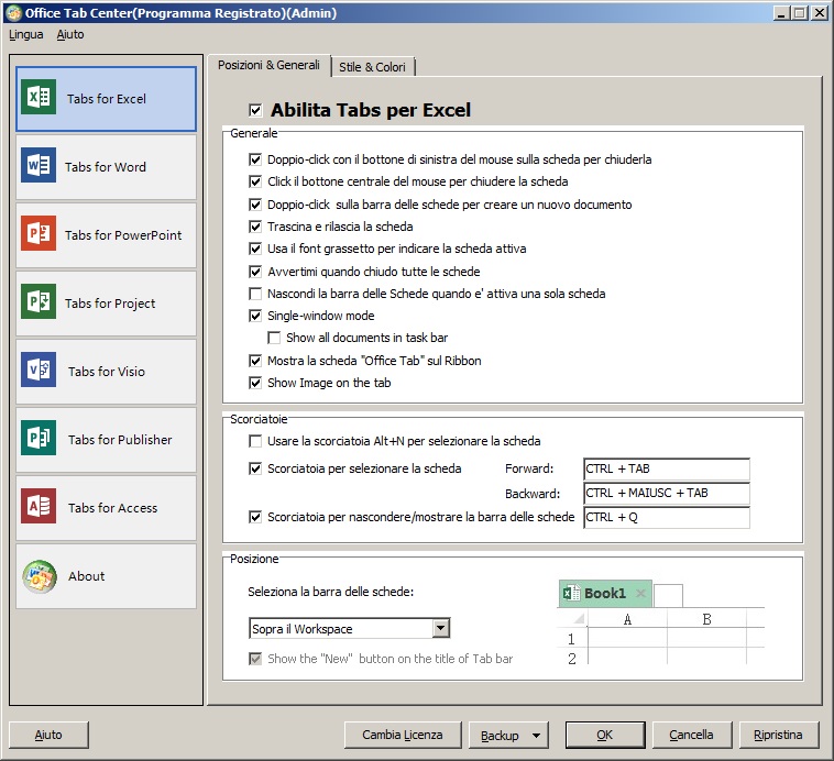 Office Tab Enterprise Edition v11.0.0.228 64 Bit - Ita