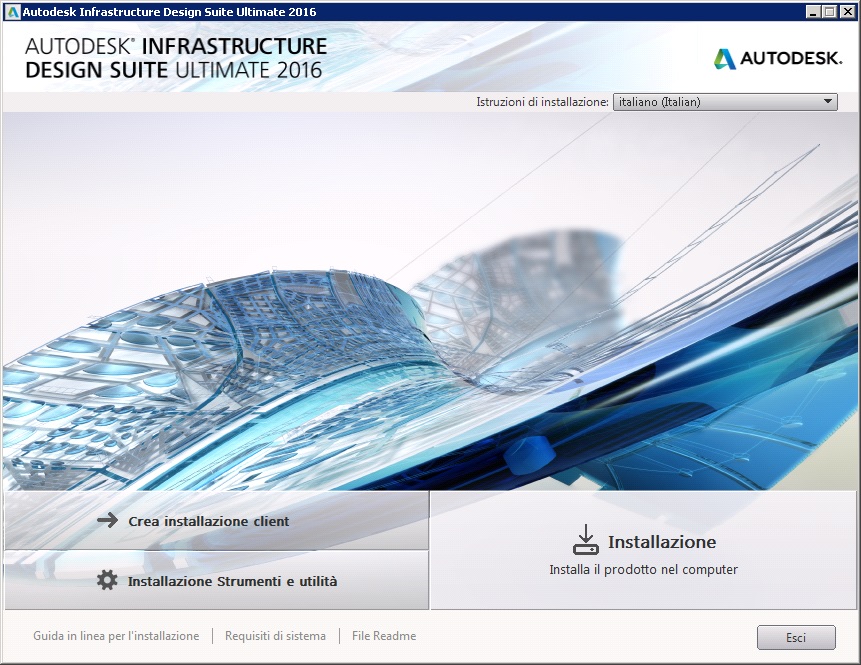 Autodesk Infrastructure Design Suite Ultimate 2016 - Ita