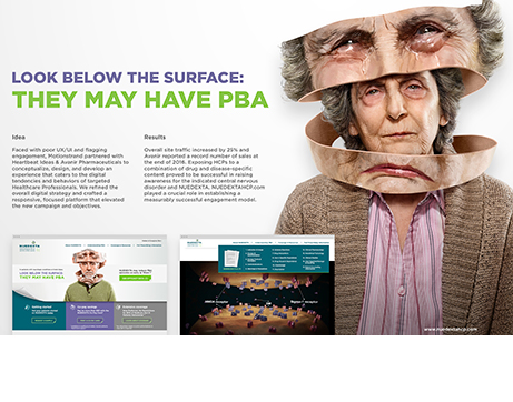 Best Branded Website for Healthcare Professionals Gold Motionstrand and Avanir