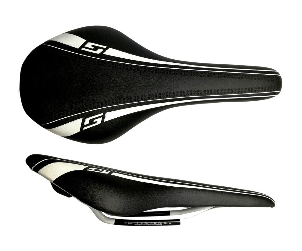 white mtb saddle