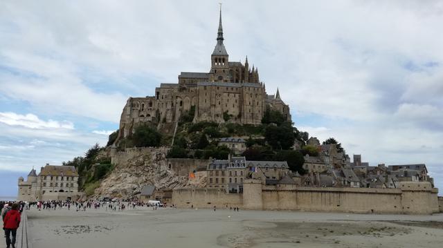 Bretaña y Normandía en autocaravana - Blogs de Francia - Mont Saint Michel de día (2)