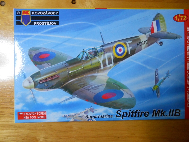 Cannon Spitfire - 1/72 KP Mk.IIb - Edgar Brooks Memorial Group Build ...