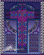 Celtic Cross knot painting