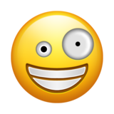(Emojipedia 5.0) Crazy Face