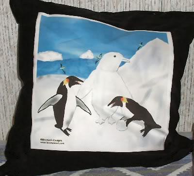 penguins pillow