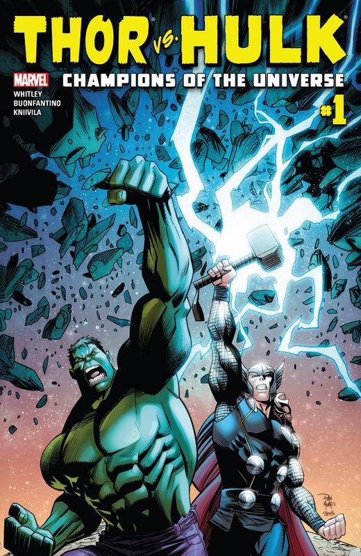Thor vs. Hulk - Champions of the Universe #1-6 (2017) Complete