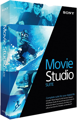 Sony Movie Studio Suite v13.0 Build 942/943 - Eng