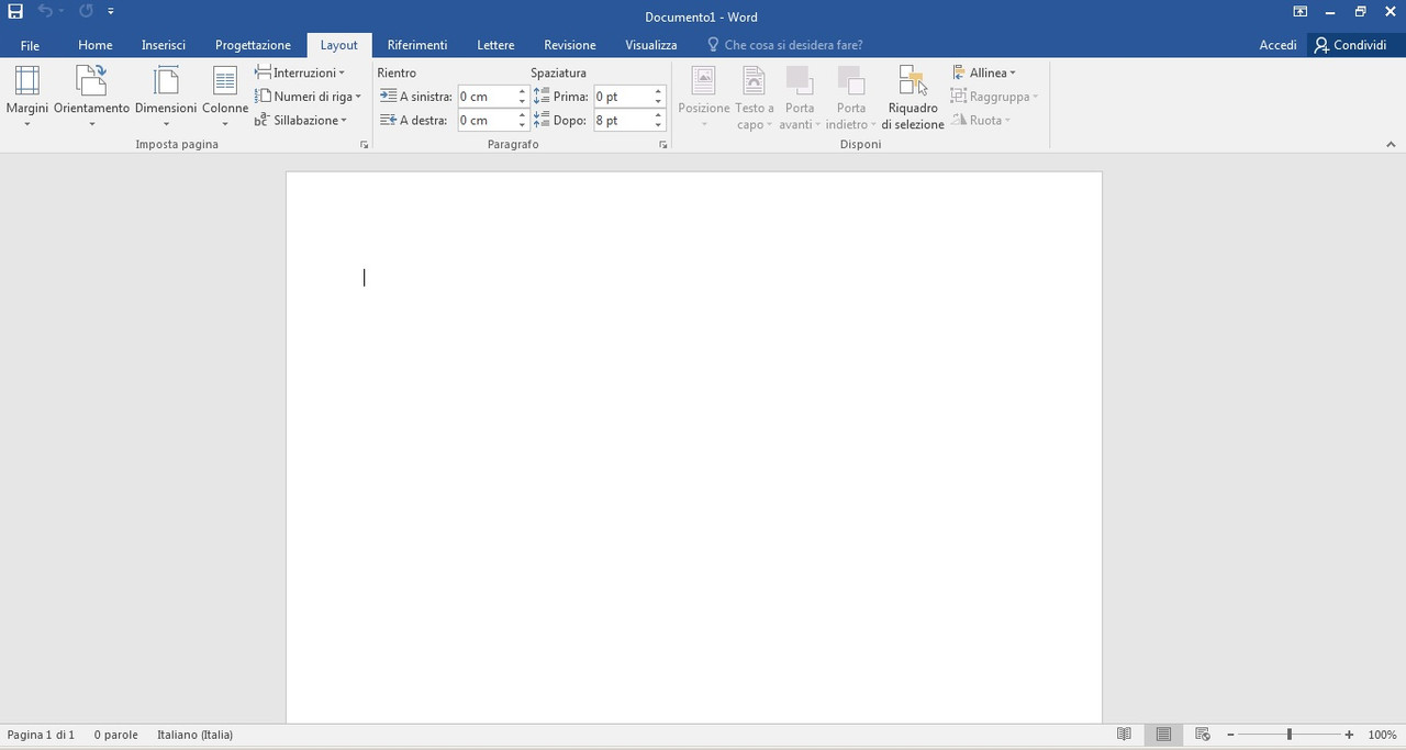 Microsoft Office 2016 RTM v16.0.6001.1033 Preattivato - Ita