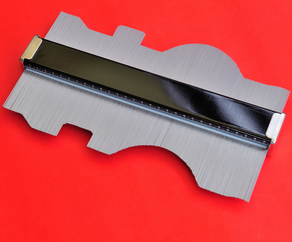 Japanese SHINWA 150mm measurement Ruler moulage gauge form contour model 77970