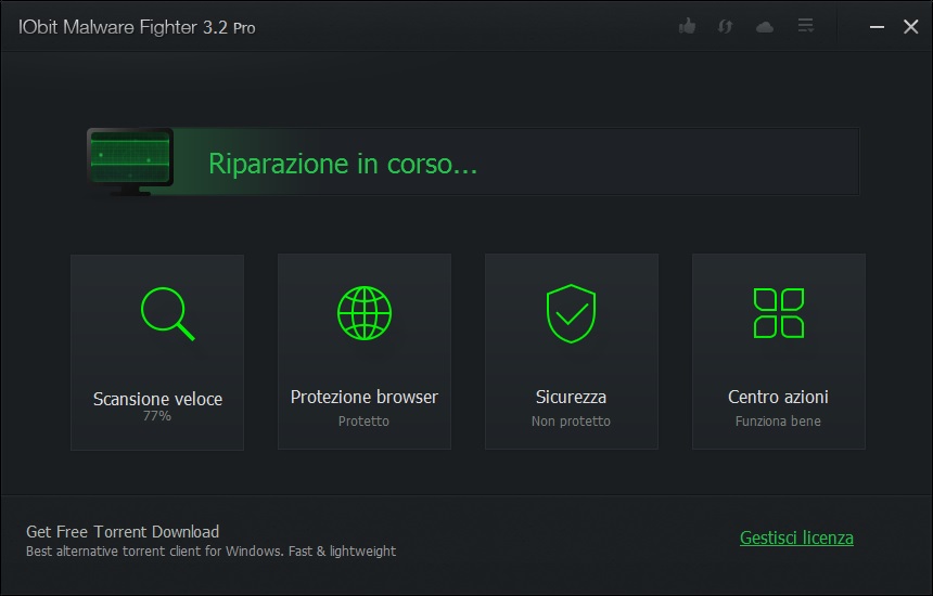 IObit Malware Fighter Pro v3.2.0.9 - Ita