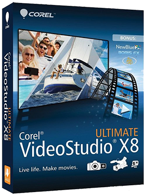 Corel VideoStudio Ultimate X8 v18.6.0.6 Hot Fix 3 + Content Pack - ITA
