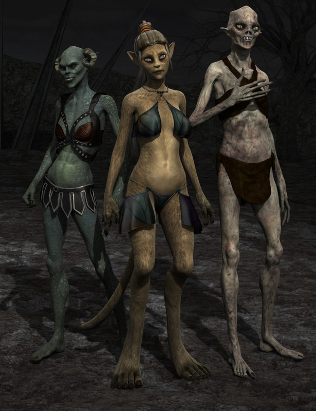 Wondrous Creatures  for Creature Creator for Genesis 2 Female(s) - (DIM)