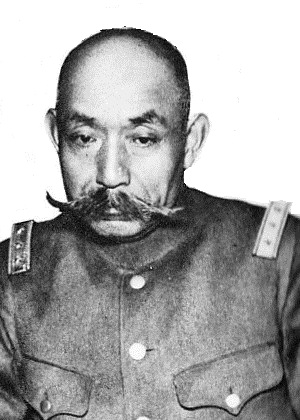 El General Hayashi fue Primer Ministro en sustitución de Hirota, por un breve periodo de tiempo