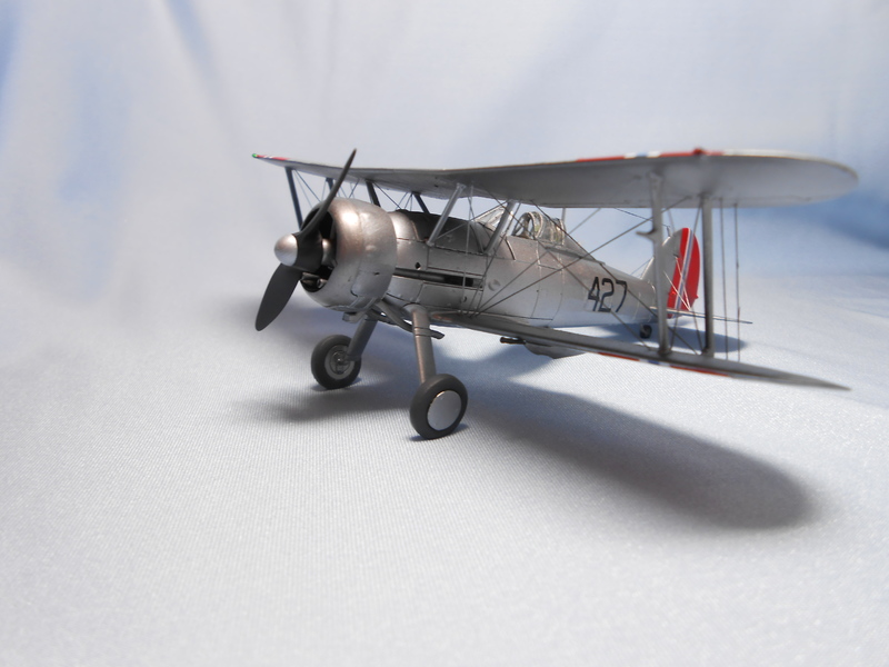 1/72 Airfix Gloster Gladiator, Norwegian Jagevingen, Fornebu, Oslo ...