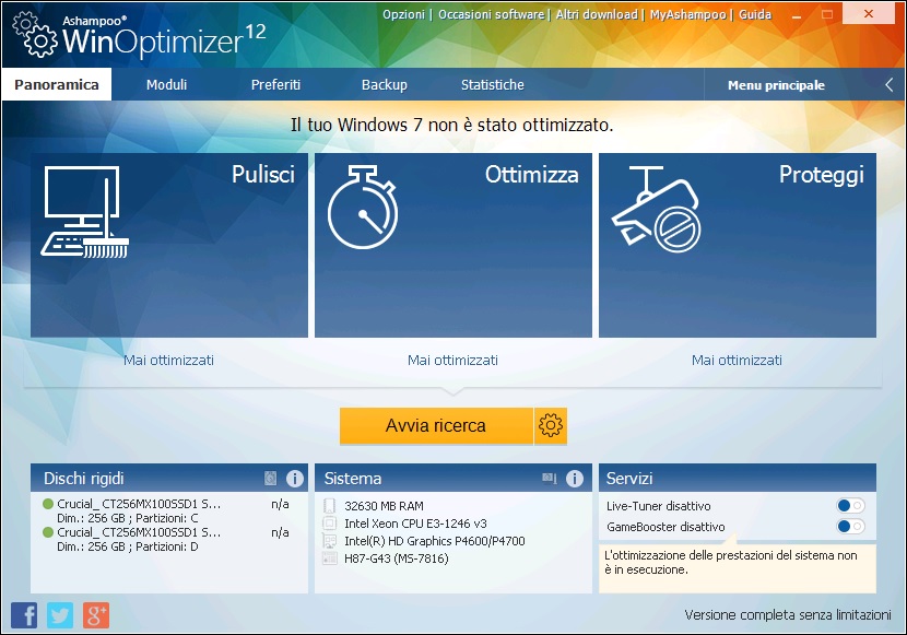 [PORTABLE] Ashampoo WinOptimizer v12.00.30 - Ita