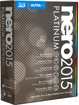 Nero 2015 Platinum v16.0.02900 + Content Pack - Ita