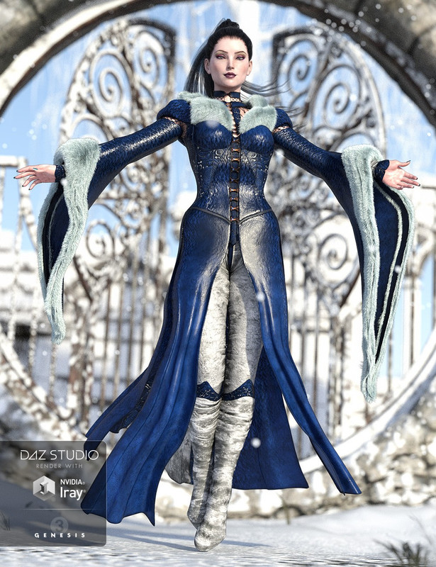 The NightQueen Wardrobe Collection for Genesis 3 Female(s)