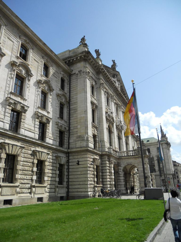 Justizpalast o Palacio de Justicia de Múnich