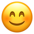 (Apple) Smiling Face With Smiling Eyes