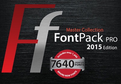 FontPack Pro Master Collection 2015 - Eng