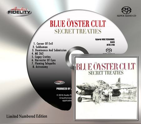 Blue Öyster Cult - Secret Treaties (1974) {2016, Audio Fidelity Remastered, Hi-Res SACD Rip}