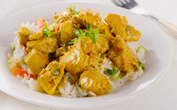 curry piletina