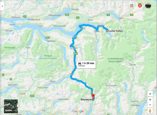 Fiordos Noruegos 2017 - Blogs de Noruega - Día 2. Tren de Flam, Undredal, Borgund, Laerdal, Fjærland y  Glaciar Bøyaøyra (16)