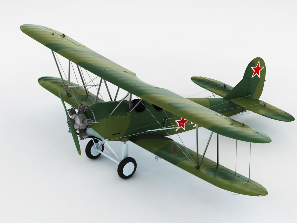 Po-2 Polikarpov Soviet biplane